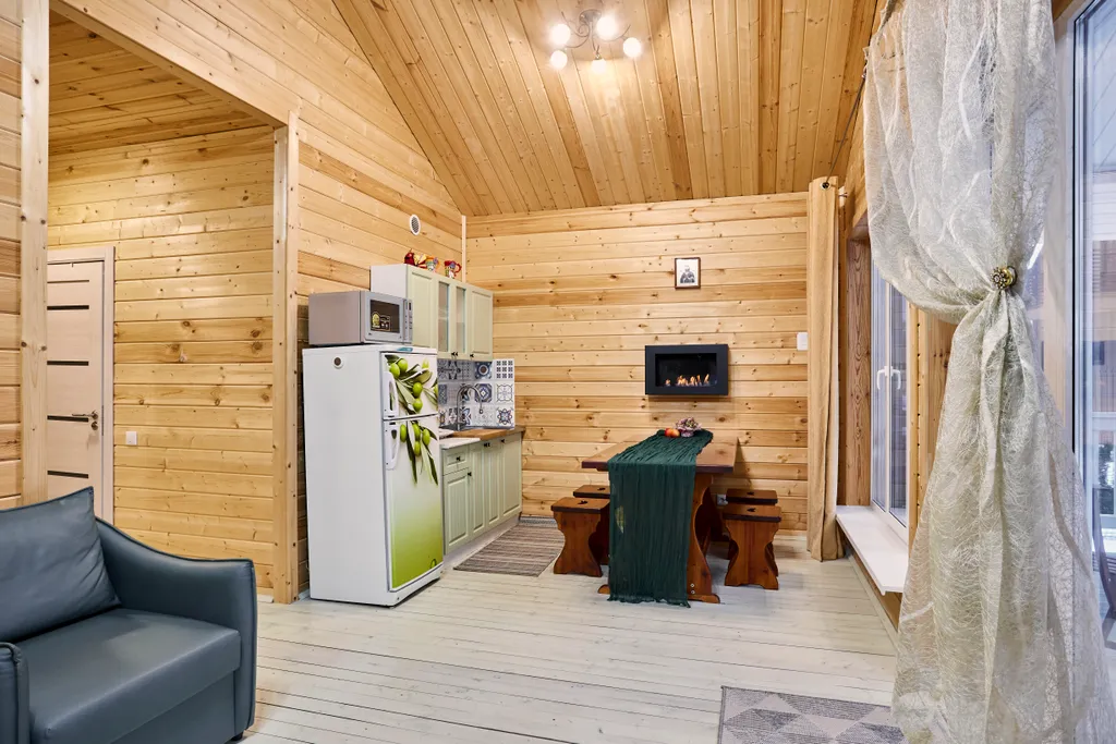 Коттедж Дом с сауной у Залива — Зеленая Роща