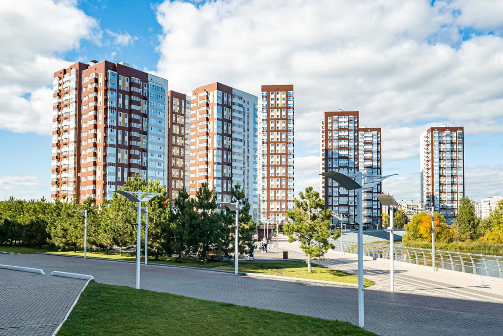 Студия Грейдж на 23 этаже в ЖК Аквамарин