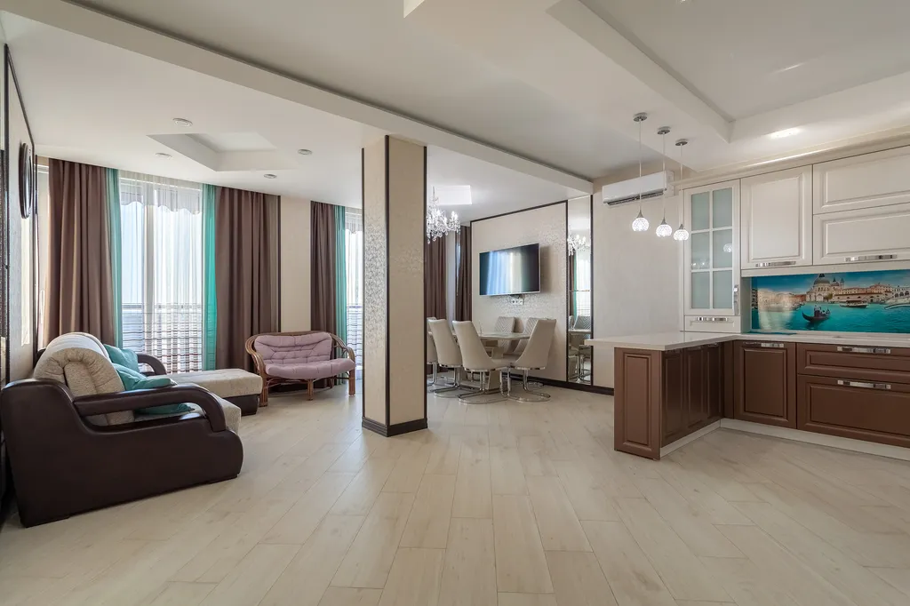 Апартаменты в центре с видом на море