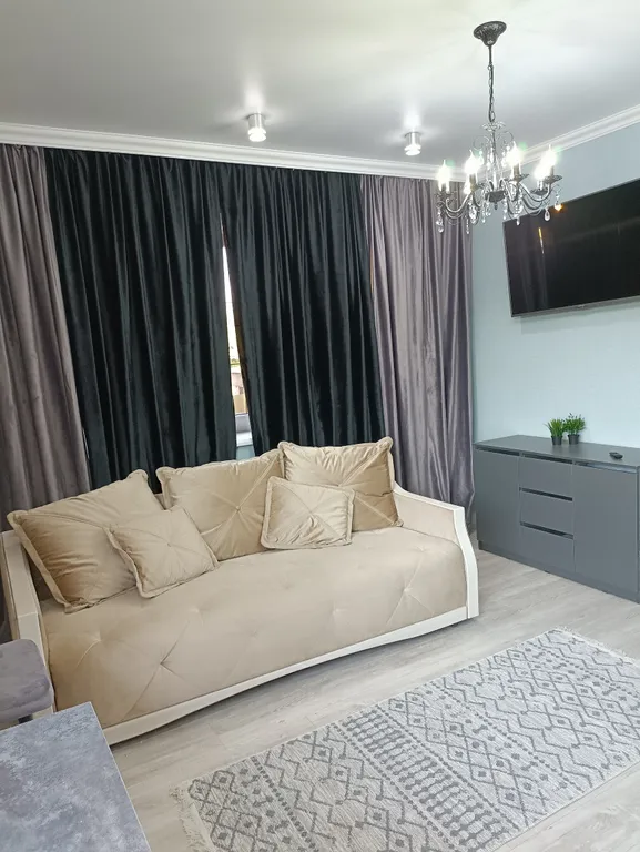 Студия c нoвым ремонтом