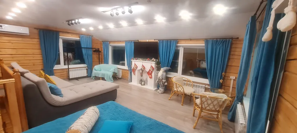 Коттедж ХоббитГеш уютный дом из бруса — Шерегеш