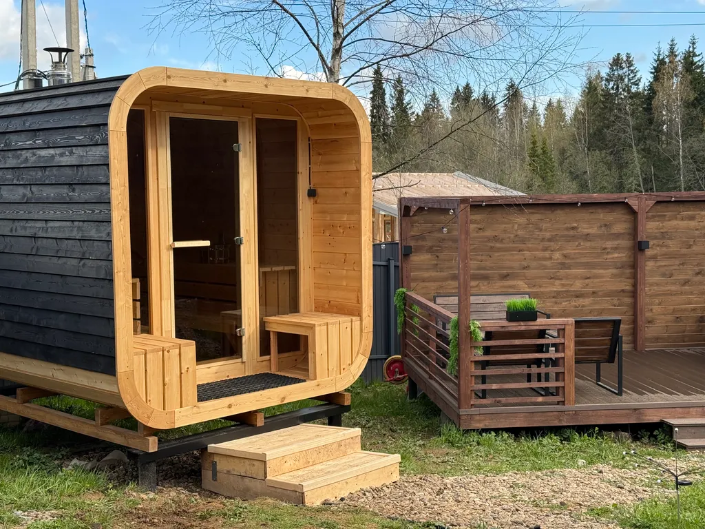 Дом с кедровой баней и чаном