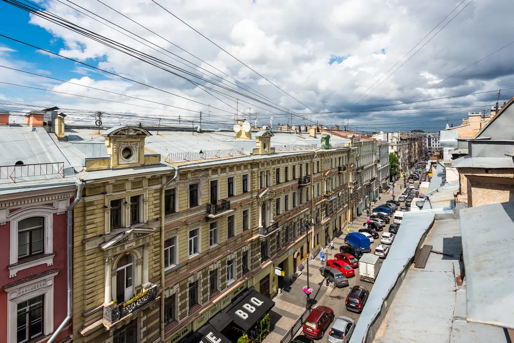 Квартира Квартира Студио с мини-террасой — Санкт-Петербург