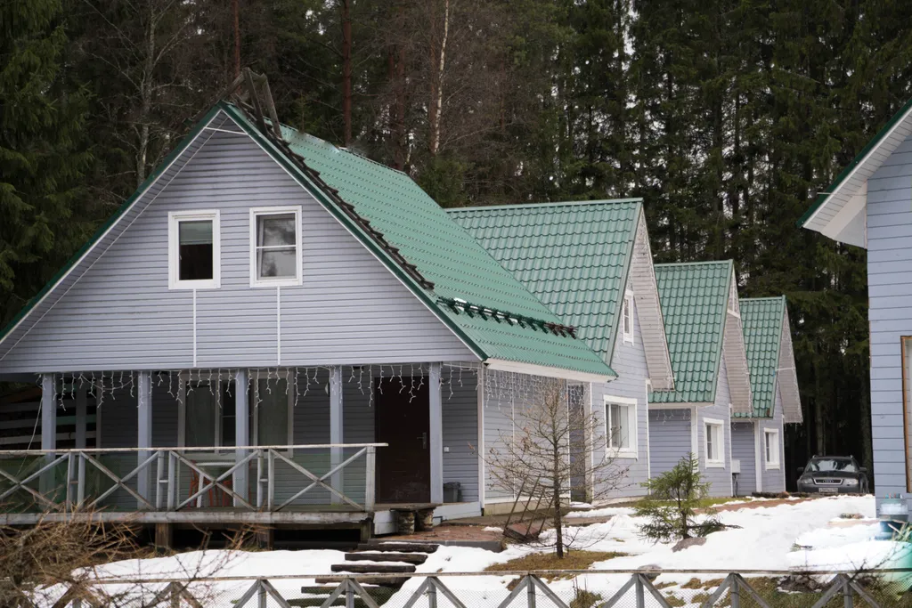 Коттедж с двумя спальнями и баней