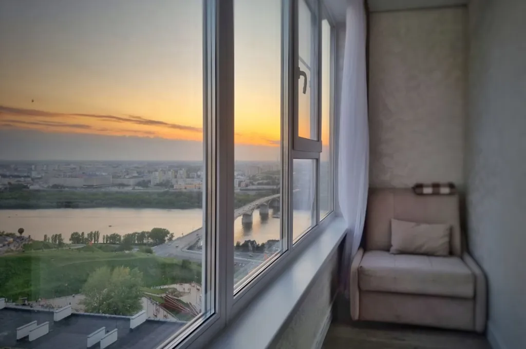 Апартаменты с уникальным видом на стрелку рек и лучшие в России закаты