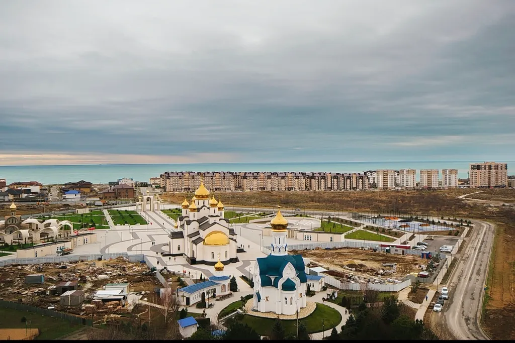 Квартира Квартира с видом на море и храм — Анапа