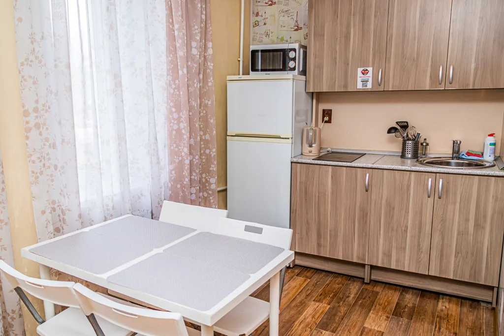 Квартира-студия в пастельных тонах на ЗАГСе