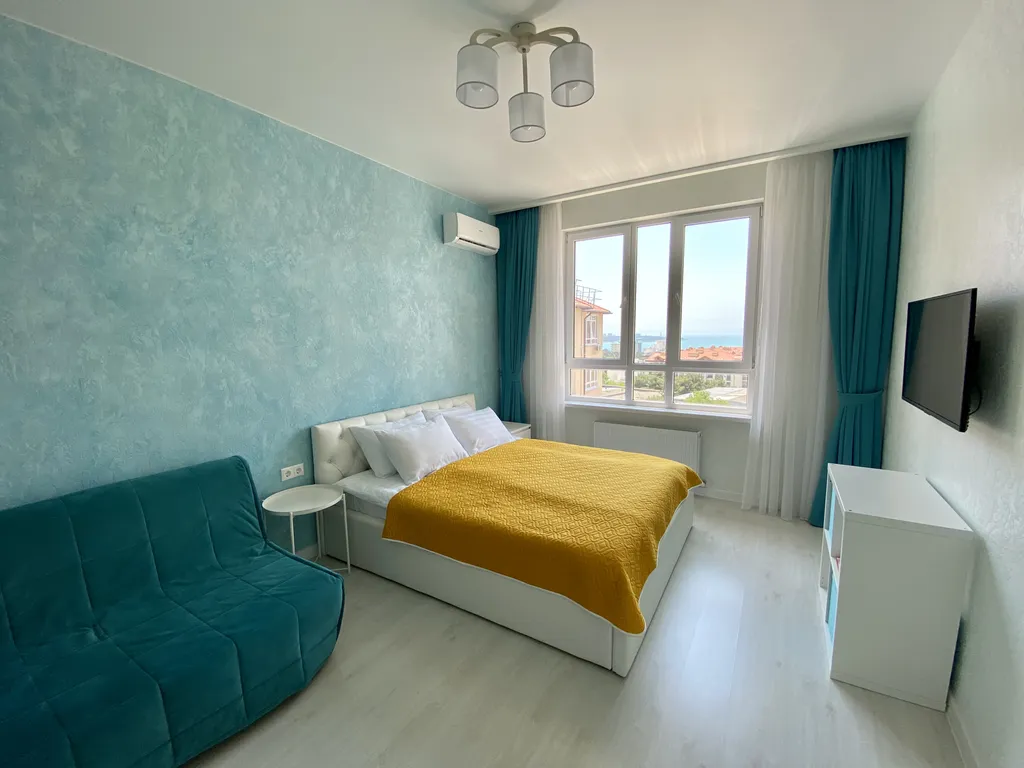 Квартира Квартира 1-комн.кв. "Ночной бриз" с видом на море — Геленджик