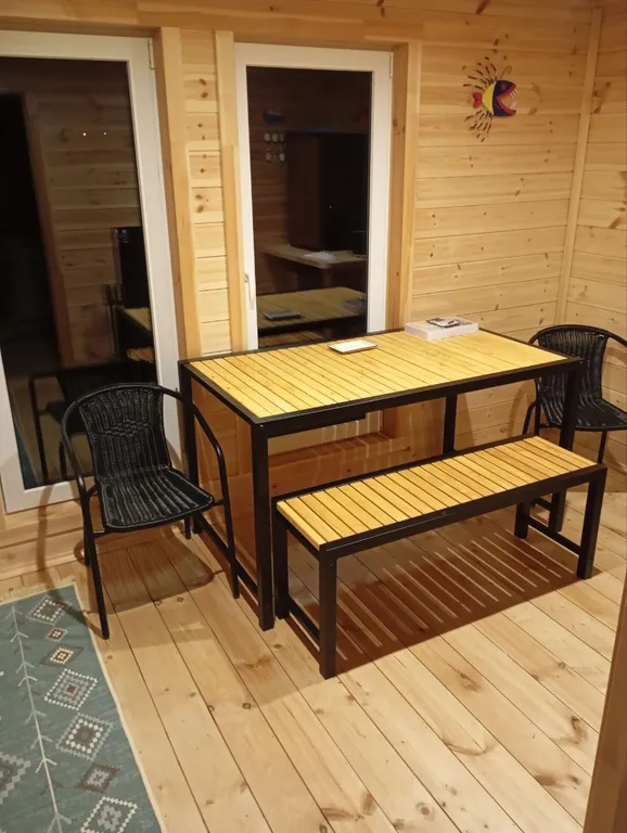 Новый, уютный А-фрейм дом А-шале-ть