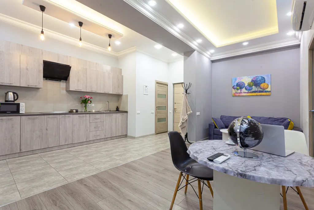 Семейная квартира с 2 спальнями в центре города