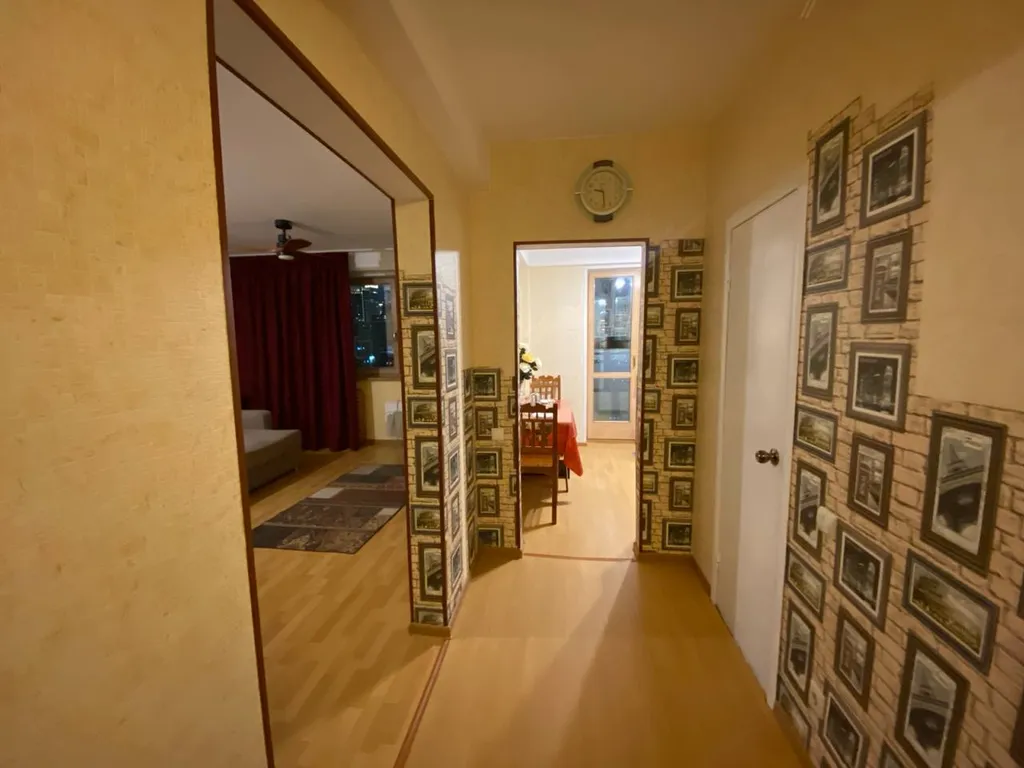 1-к квартира, 44 м², 2 кровати