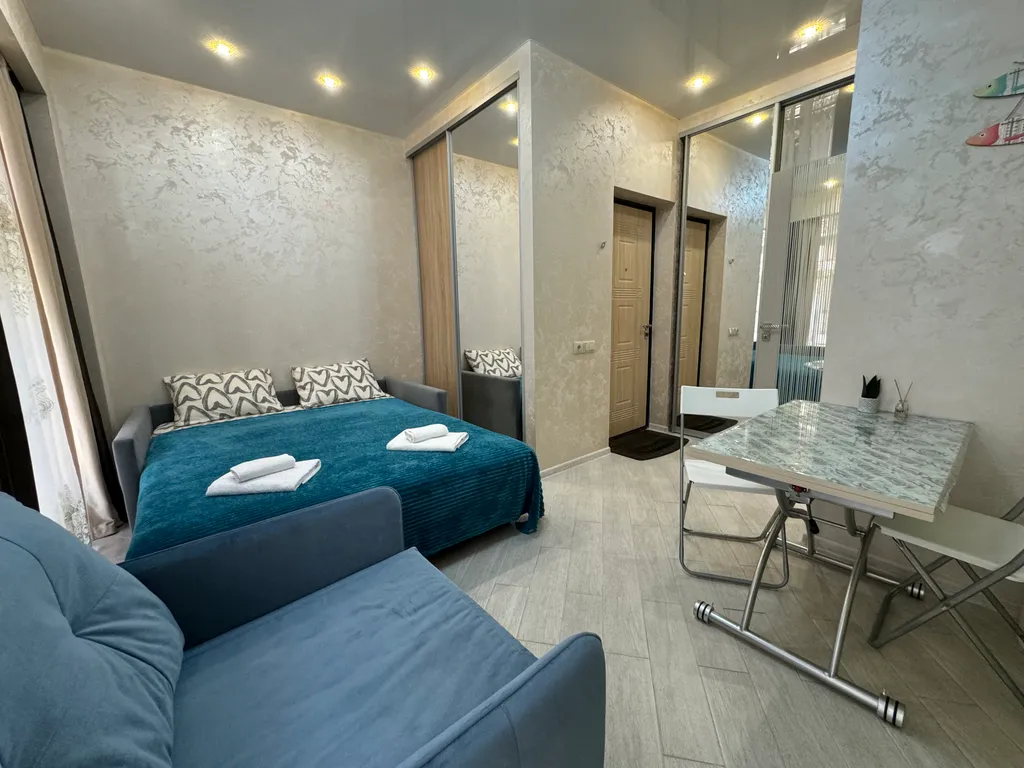 Квартира Квартира Студия с боковым видом на море в 10 минутах от пляжа — Сириус