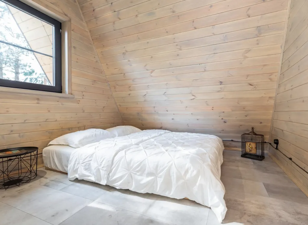 Домик 4 A-Frame с купелью 60 м2