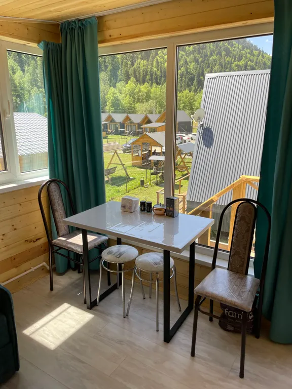 Домик с панорамными видами