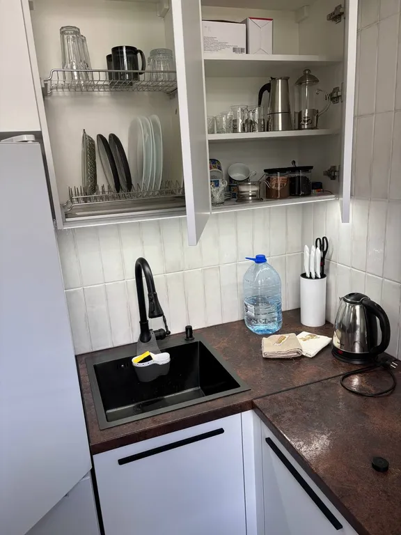 Эксклюзивная двухуровневая 1-комн. квартира с дизайнерским ремонтом