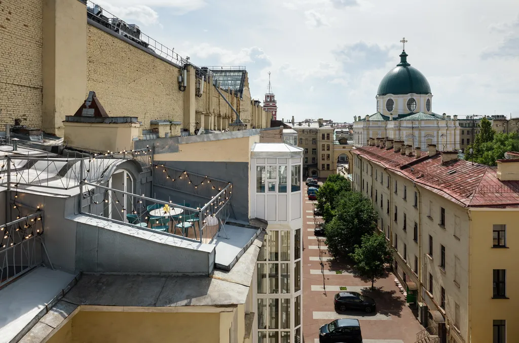 Квартира Апартаменты двухуровневые Benua 170 с Тремя Террасами — Санкт-Петербург