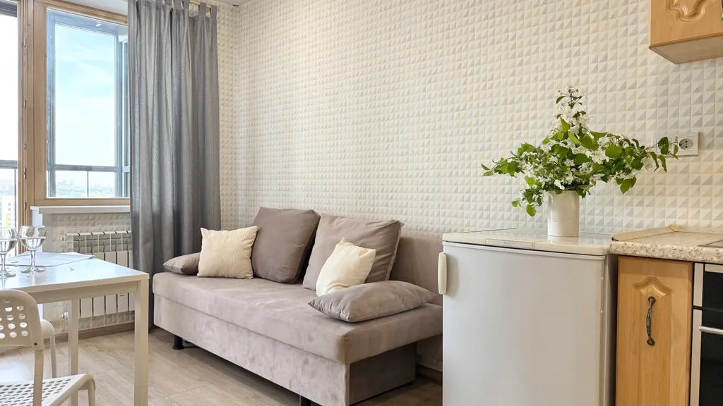 Квартира Hugge Place | Двухкомнатная студия у Аквапарка с Wi-Fi — Новосибирск