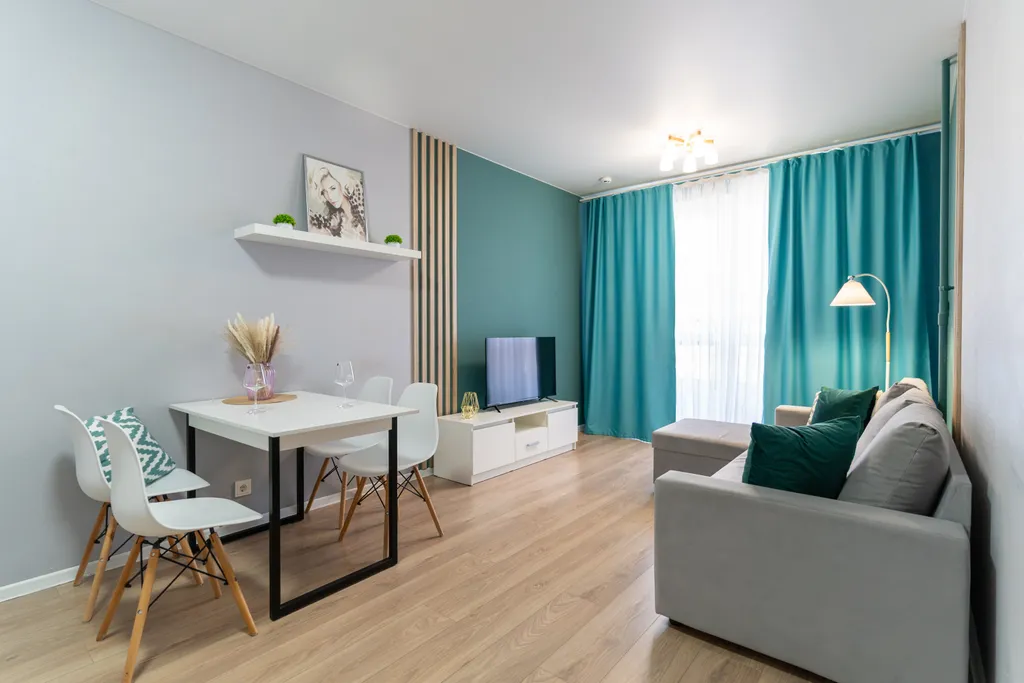 Стильная евротрёшка с двумя спальнями