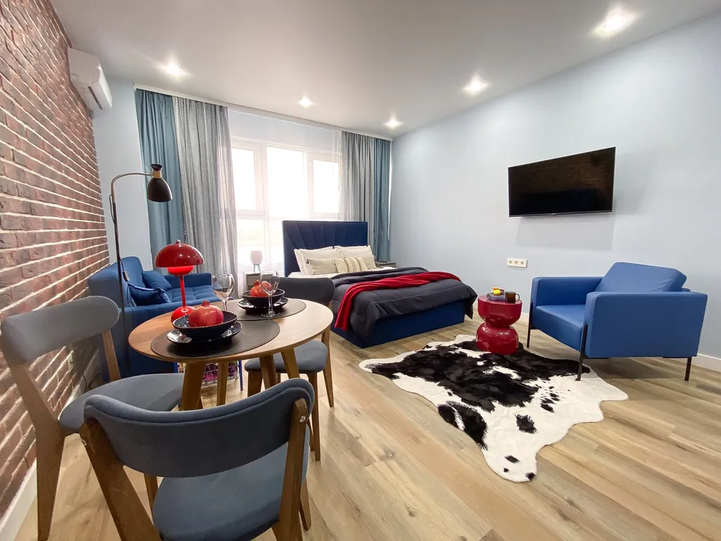 Квартира c ёлочкой в ЖК Аквамарин