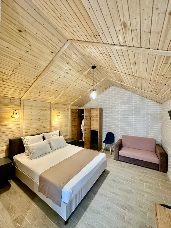 Коттедж 30 кв/м с кухонным модулем