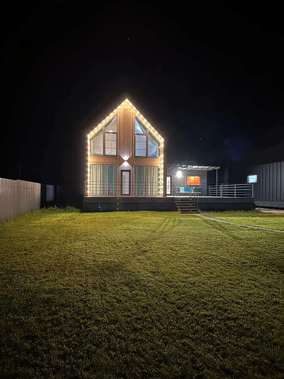 Коттедж на берегу Волги с сауной