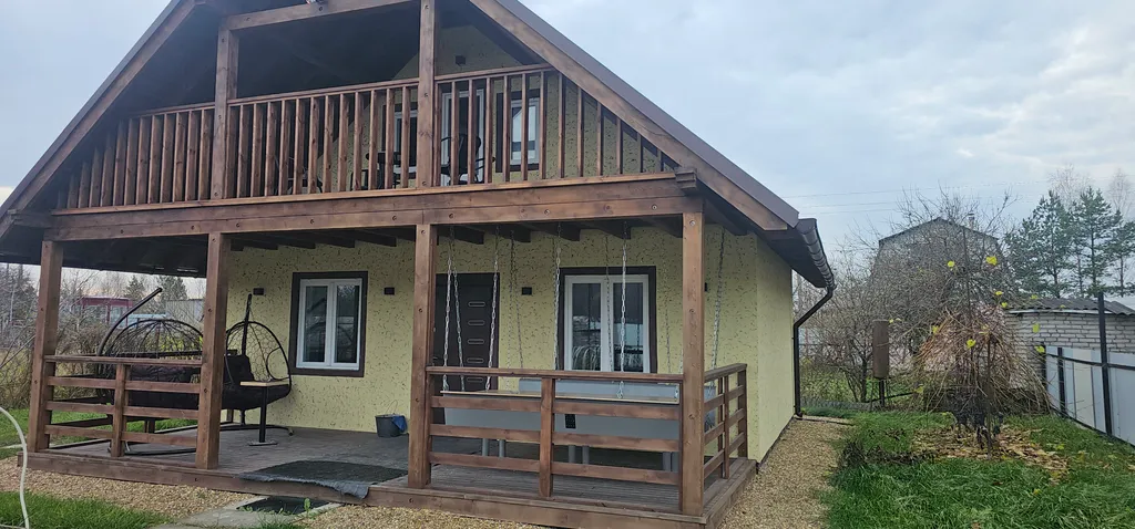 Уютный двухэтажный дом для отдыха и проживания