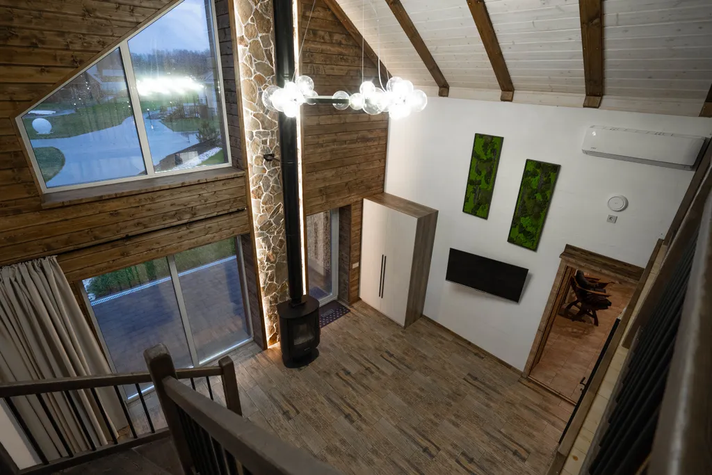 Уютный дом в стиле Шале