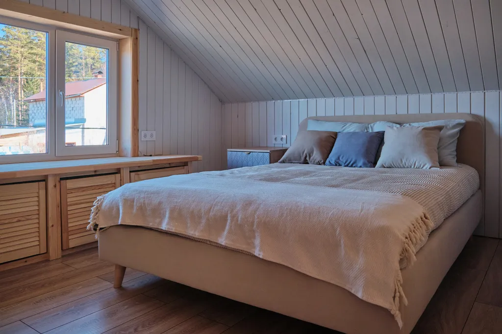 Уютный загородный дом с баней