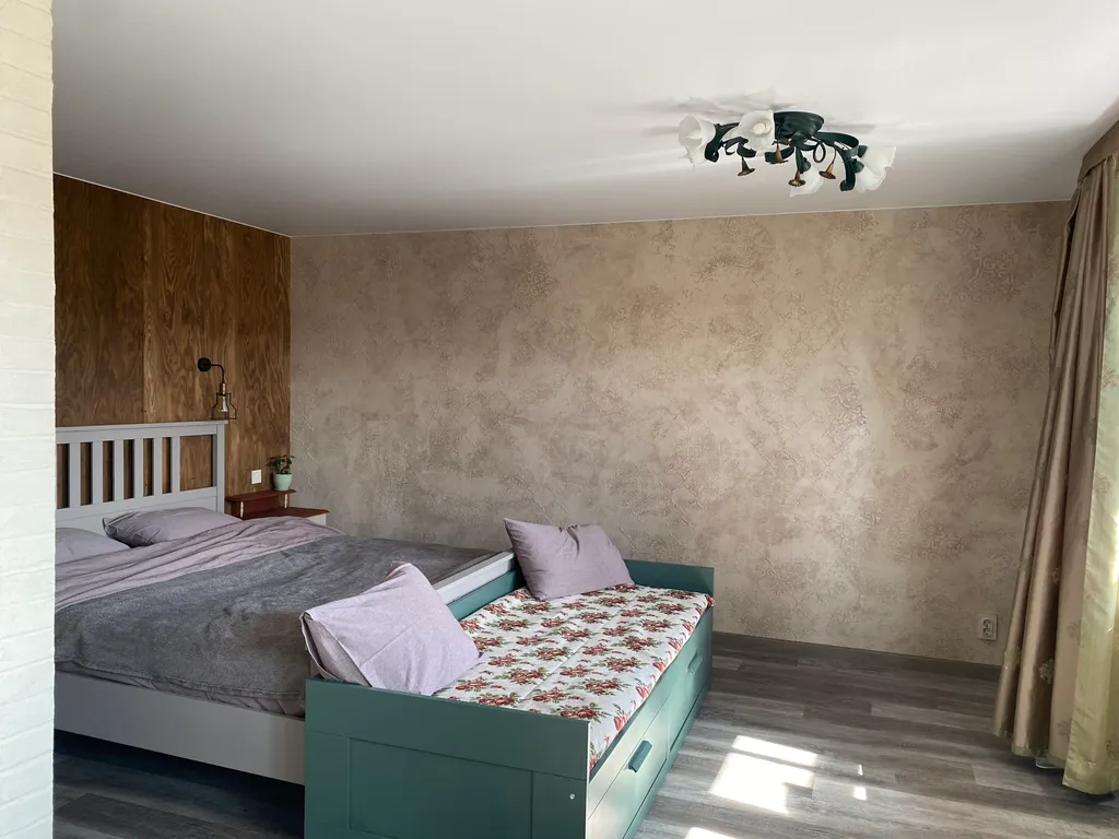 Уютная студия с дизайнерским ремонтом с видом на остров Петрова