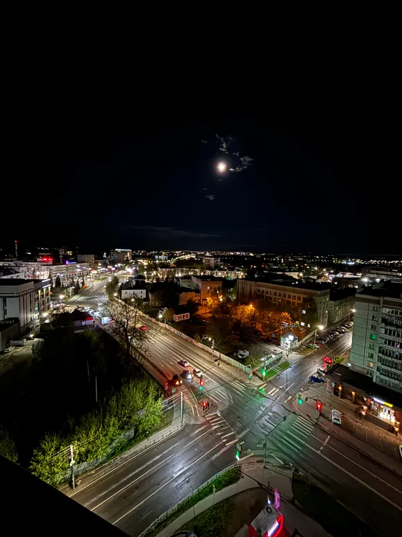 Квартира с панорамным видом на город