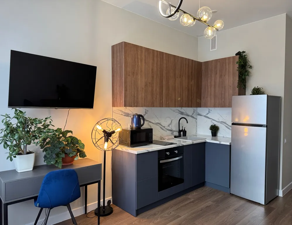 Просторная квартира в спальном районе