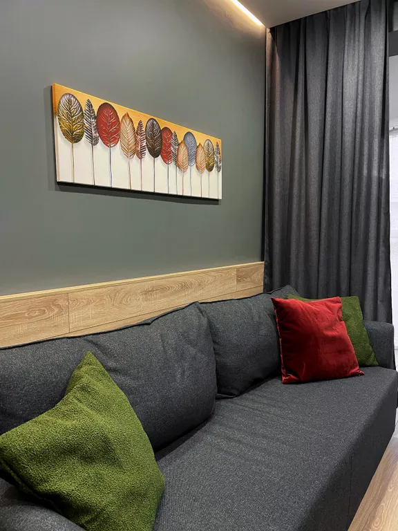 Уютная квартира в спокойном районе рядом с лесом