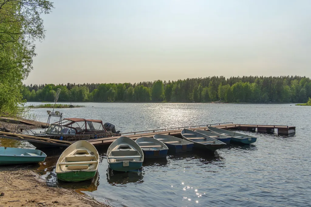 Дом с видом на озеро