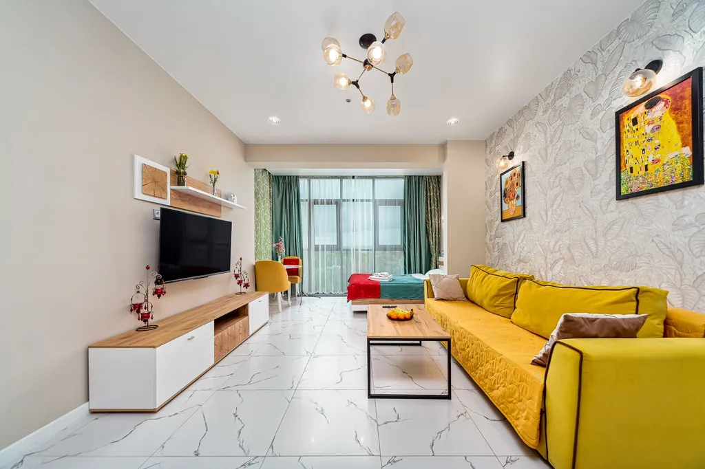 Квартира Квартира Уютная, современная студия — Новоивановское