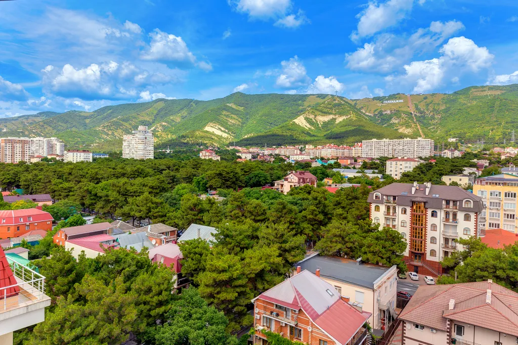 Квартира Квартира с панорамным видом в центре города — Геленджик