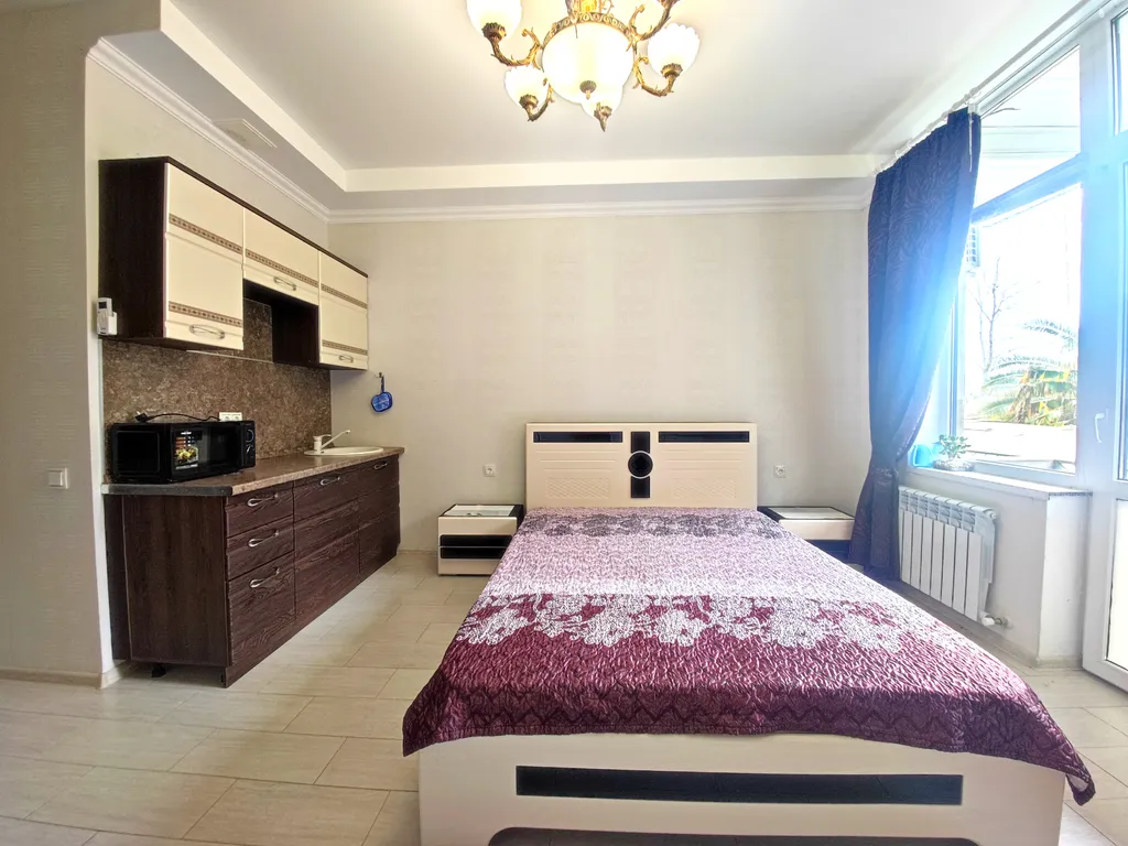 Квартира Апартаменты с балконом с видом на море — Сочи