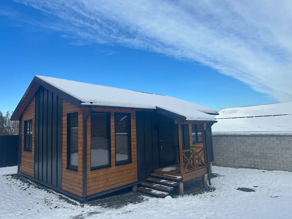 Дом-мечта в сосновом лесу Янтарное солнце