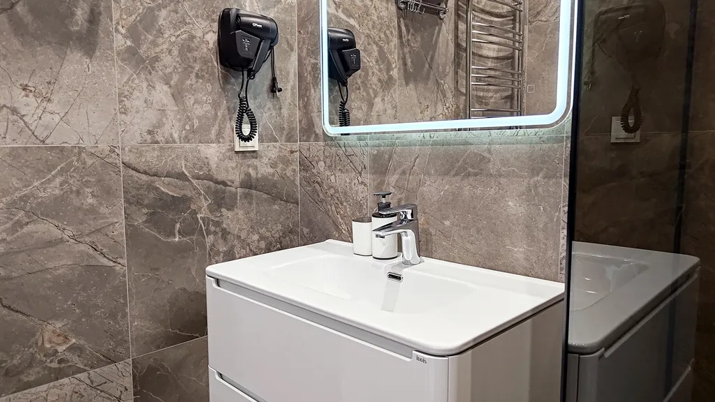 Студия с персональным выходом к шезлонгам - и вы любуетесь горами