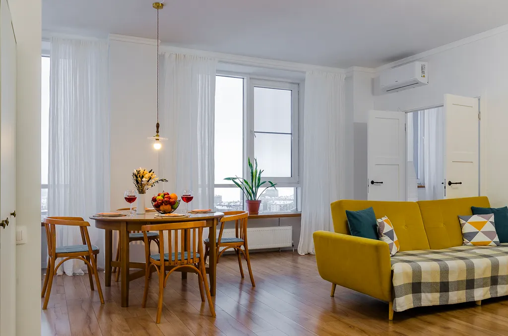 Квартира 2 комнатная с шикарным видом и панорамными окнами — аренда посуточно в Чебоксары