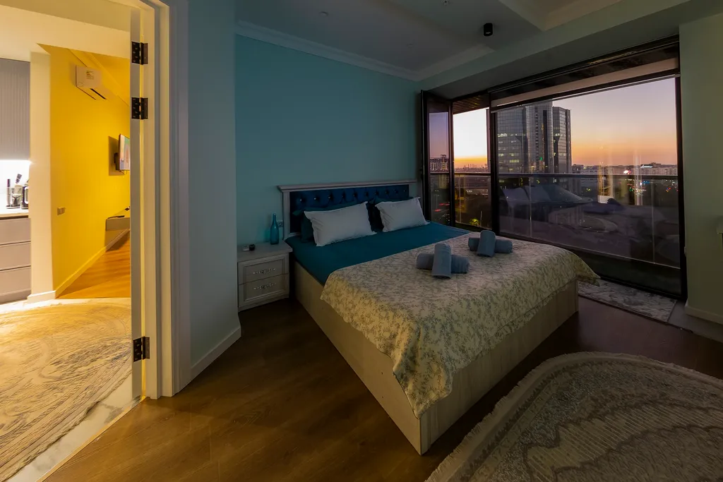 Современная квартира с панорамным видом, NRG U Tower — аренда посуточно в Ташкент