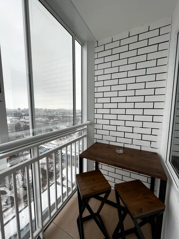 Уютная квартира возле парка на 17 этаже