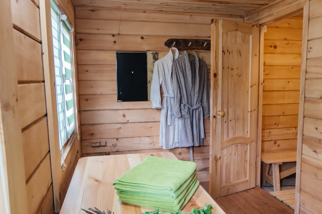 Кедровый домик с видом на горы