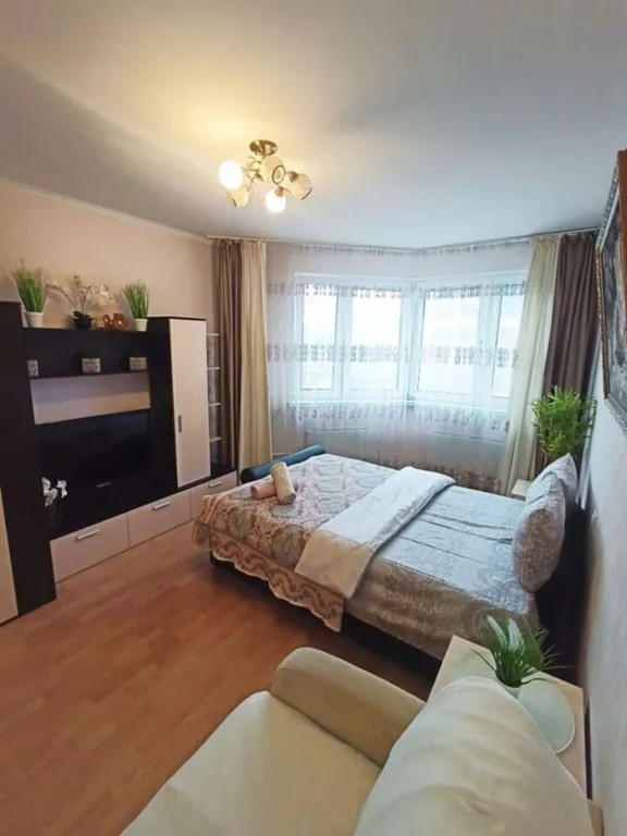 Двухкомнатная квартира с балконом