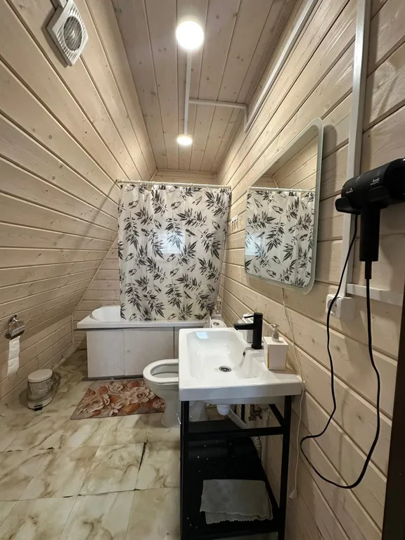 Уютный дом А-фрейм на базе отдыха глэмпинге "Салтыковские