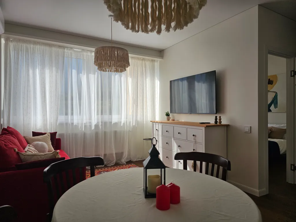 Уютная квартира с видом на горы