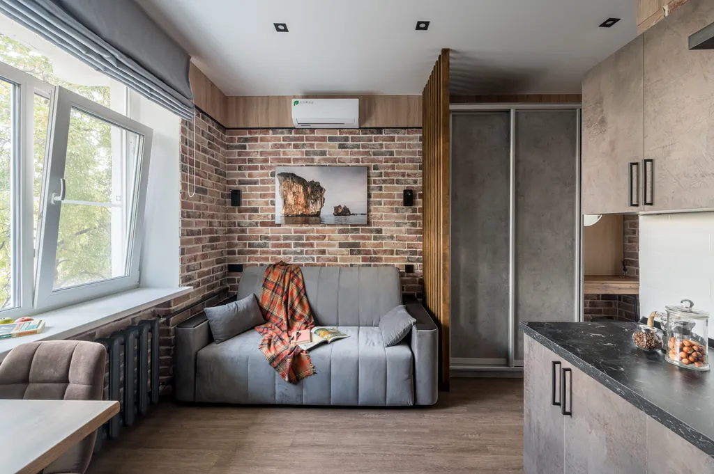 Квартира Квартира Студия в стиле loft рядом с Artplay — Москва