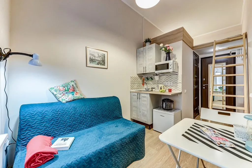 Квартира Двухуровневые апартаменты Old City в 5 минутах от метро Лиговский проспект — Санкт-Петербург