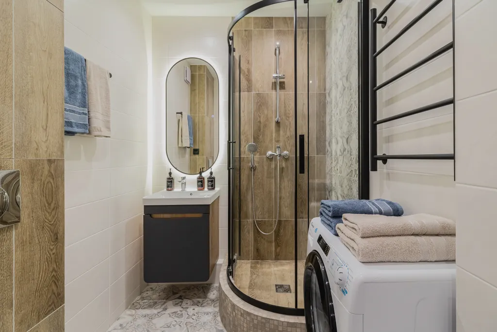 Студия с дизайнерским ремонтом и видом на город