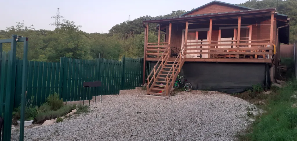 Дом на горе, можно с собакой