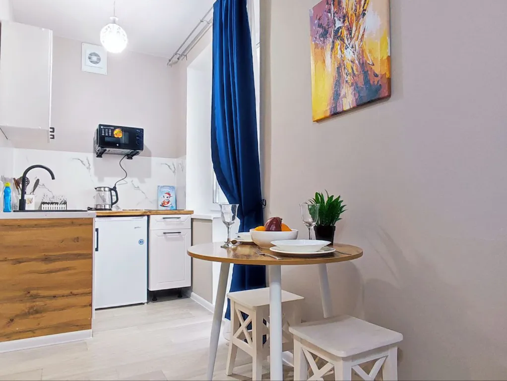 Светлая квартира в центре с шикарным видом